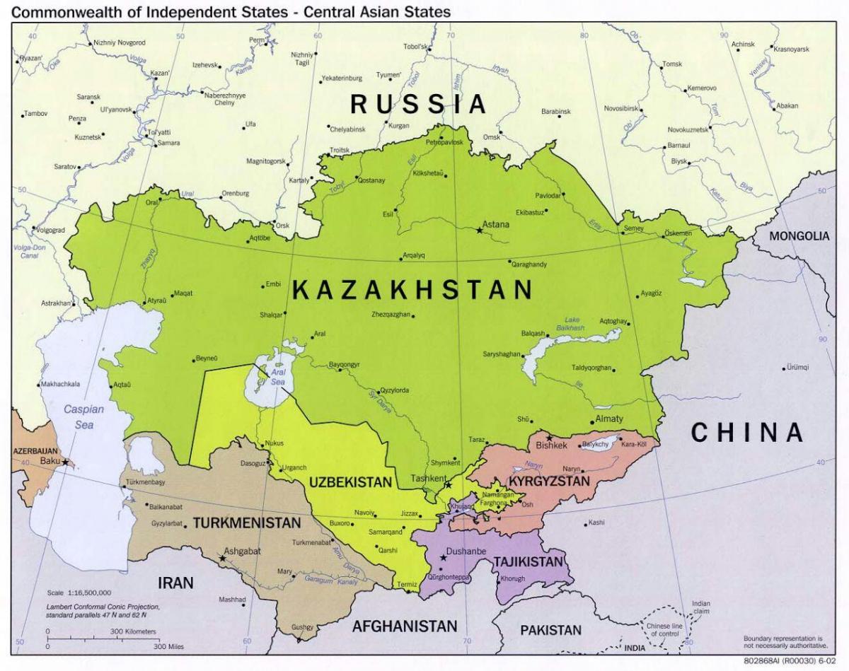 Ouzbekistan larisi kat jeyografik